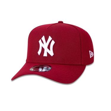 Imagem de Boné New Era 9Forty AF MLB New York Yankees Unissex - Vermelho e Branco