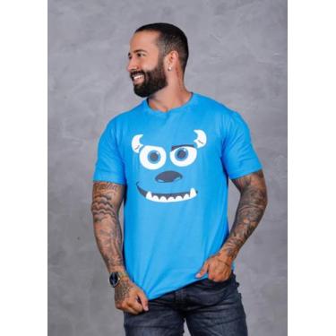 Imagem de Camiseta Masculina Sulley Monstros Sa Moda 100% Algodão - Ana Bastos T