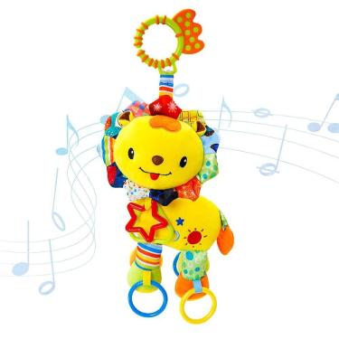 Imagem de Brinquedos de assento de carro de bebê e brinquedos de bebê pendurados, brinquedos de carrinho de bebê recém-nascido para 3 6 9 a 18 meses, brinquedos