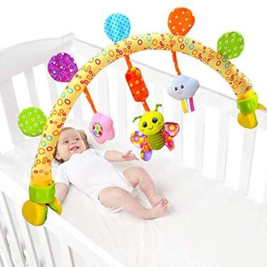 Imagem de Caterbee Travel Arch Bassinet brinquedos para bebês e crianças, 