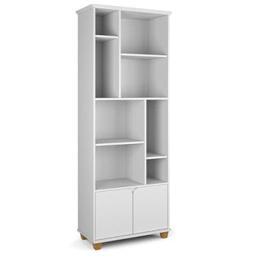 Imagem de Livreiro Taurus Sala Escritório com 2 Portas e Nichos Branco
