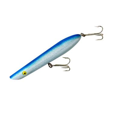 Imagem de Cotton Cordell Isca de pesca Pencil Popper Topwater, azul pérola, 18 cm