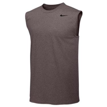 Imagem de Nike Camiseta regata masculina Legend Dri-Fit 2.0 sem mangas, Cinza 2.0, M