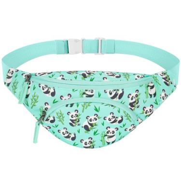 Imagem de Choco Mocha Pochete infantil, Panda - azul-petróleo, Small, Meninas