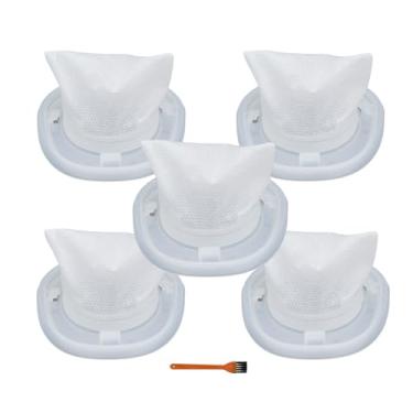 Imagem de Pacote com 5 filtros de substituição laváveis (HNVCF10) para modelos de aspirador BLACK+Decker: HNVC215B10 / HNVC215B12AEV / HNVC220BCZ01