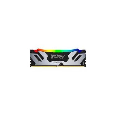 Imagem de Memória RAM Kingston Fury Renegade RGB, 48GB, 6000MHz, DDR5, CL32, XMP,  Prata  - KF560C32RSA-48