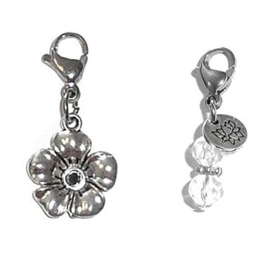 Imagem de Pingente de encaixe, construa sua própria pulseira, bolsa, bolsa, mensagem, inspirador, chaveiro, puxador com zíper, joias, Metal