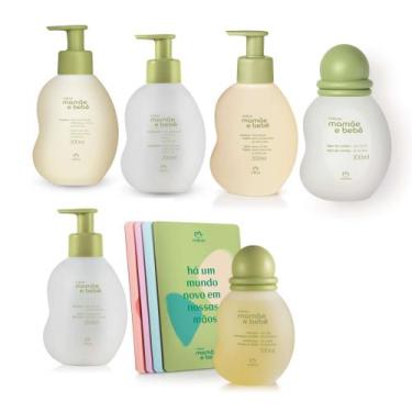 Imagem de Kit Mamãe E Bebê Natura Shampoo + Condicionador +Hidratante+Oleo+Sabon