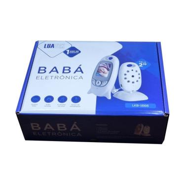 Imagem de Baba Eletronica Visao Noturna Tela 2 Baby Monitor Luatek