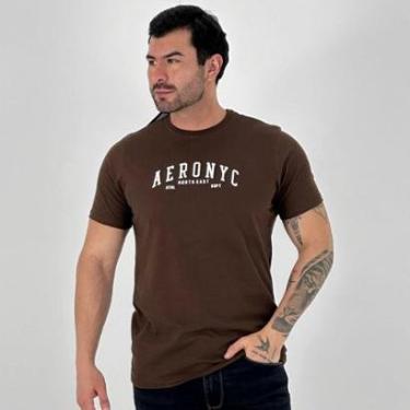 Imagem de Camiseta Aéropostale Manga Curta Masculina-Masculino