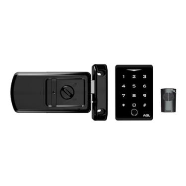 Imagem de Fechadura smart X3 sem fio abertura bio e chave tetra AGL