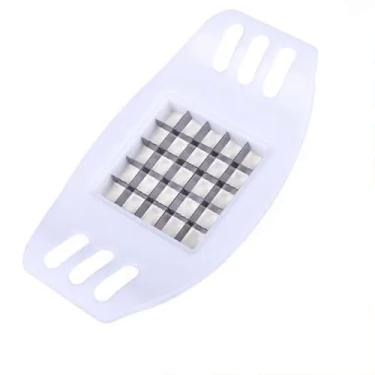 Imagem de Cortador de Batatas Palito Plástico Manual Fatiador Vegetais Legumes Corte Uniforme Cozinha