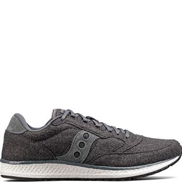 Imagem de Lã masculina Saucony Freedom Runner, Charcoal, 8.5