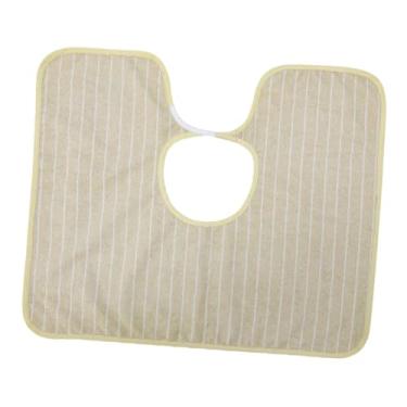 Imagem de oshhni Babador adulto grande babador de alimentação adulto reutilizável evita manchas protetores de roupas babador à prova d'água para idosos presentes