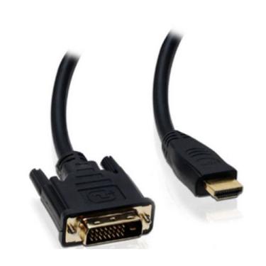 Imagem de Cabo Dvi Macho x Hdmi Macho Imagem Nitidas 1,8 Metros - A.R Variedades