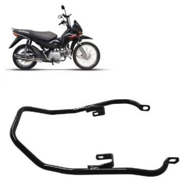 Imagem de Alça Traseira Pop 100 Preto 2007 2008 2009 2010 2011 2012 - MA Motos