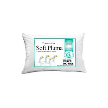 Imagem de Travesseiro Soft Pluma com Enchimento de Plumas, 200 g