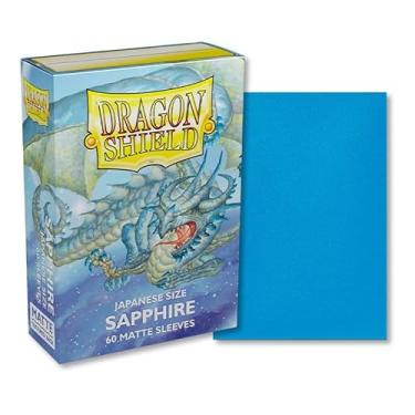 Imagem de 2 Packs Dragon Shield 100ct Sapphire Matte Mini Japanese - Single Pack