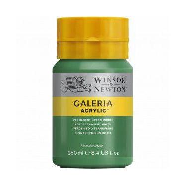 Imagem de Tinta Acrílica Winsor & Newton Galeria 250ml 484 Permanent Green Middl