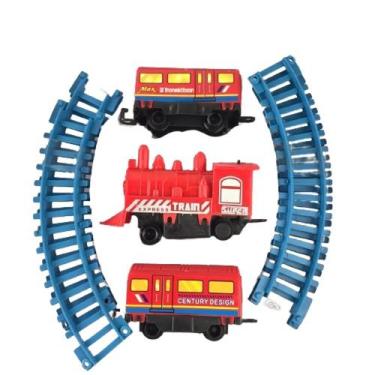 Imagem de Trem Monta e Desmonta com Trilho, brinquedo criativo e emocionante de 