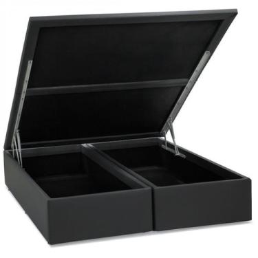 Imagem de Base Baú Physical material sintético Queen 158x198x39cm Ortobom