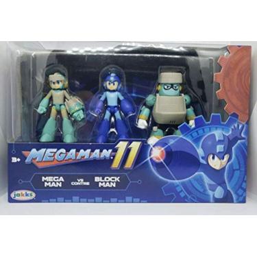 Imagem de JAKKS Pacific Megaman 11 Megaman vs Blockman