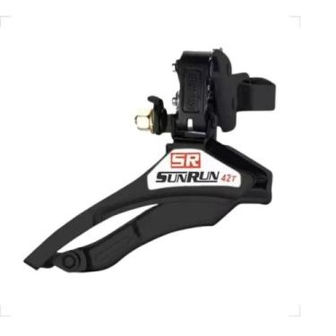 Imagem de Cambio Dianteiro Sunrun 31.8mm Index 42d Top Pull