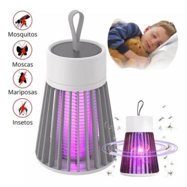 Imagem de Defesa Avançada: Repelente Mata Mosquito LED UV Eletrônico Recarregáve