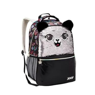 Imagem de Mochila Costas Gato Coala Panda Brilho Escolar Infantil - Seanite, Pre