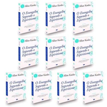 Imagem de Kit 10 O Evangelho Segundo o Espiritismo - 10 Livros