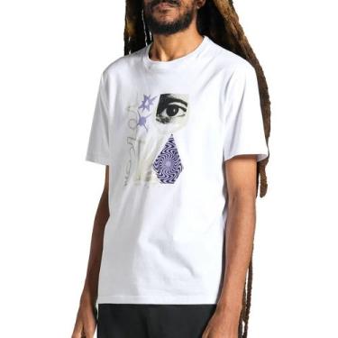 Imagem de Camiseta Volcom Visualizer, GG, Branco