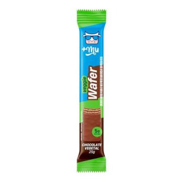 Imagem de Wafer Vegano Sabor Chocolate +Mu 25g