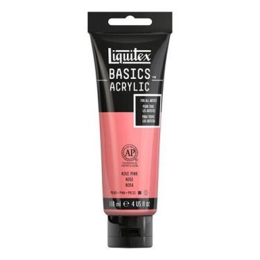 Imagem de Tinta Acrílica Liquitex Basics 118ml 048 Rose Pink, Basics