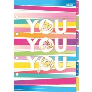 Imagem de Divisórias Para Caderno C/ 06 Argolado Be Nice - Tilibra