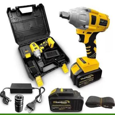 Imagem de Chave de impacto a bateria 1/2" 6153 21v bivolt titanium