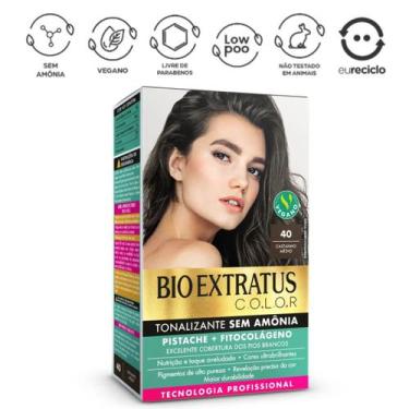 Imagem de Tonalizante Bio Extratus Sem Amônia Castanho Médio 40
