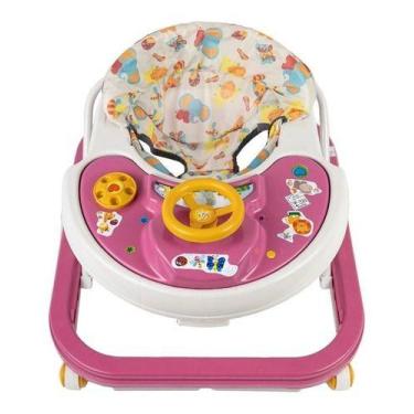 Imagem de Andador Sonoro Infantil - 6 A 12 Meses - Styll Baby, Rosa