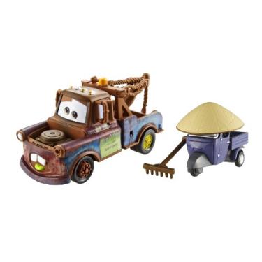 Imagem de Disney Conjunto de carros Mattel Cars 2 em miniatura (mate e pitty)