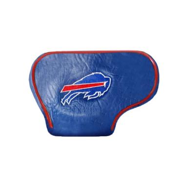 Imagem de (Buffalo Bills) - Team Golf NFL Golf Club Blade Putter Headcover, se encaixa na maioria dos Blade Putters, Scotty Cameron, Taylormade, Odyssey, Titleist, Ping, Callaway
