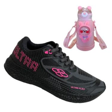 Imagem de Tenis Infantil Ultra Flex Resistente Ganhe 1 Garrafinha Termica Inox -