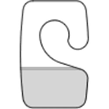 Imagem de Hang Tab tipo gancho R-28 / Cabidinho - Recomendado para 170g - preço 