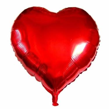 Imagem de Balão coração Nº18 metálico - balons