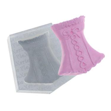 Imagem de Molde De Silicone 165 - Corpete Corselet - Feminino Flexarte