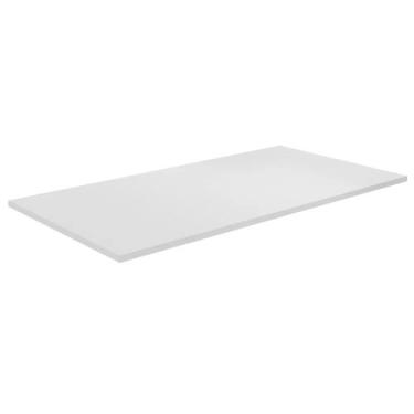 Imagem de Tampo Para Balcão de Cozinha 100cm MDP - AJL Móveis, Branco
