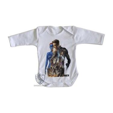 Imagem de body nenê criança roupa bebê manga longa X Men personagens - Empório D