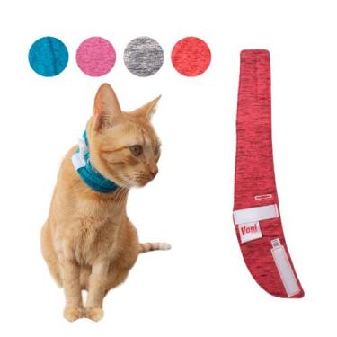 Imagem de Colar Suporte de Sonda Esofágica Para Cachorros e Gatos - Ajustável, C