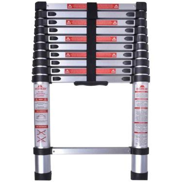 Imagem de Escada Telescópica Worker Até 150Kg 1X11 Alumínio 428175