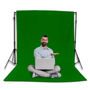 Imagem de MONT MALHAS, TECIDO FUNDO INFINITO VERDE BANDEIRA PARA ESTÚDIO FOTOGRÁFICO 4,00 x 1,90 METROS