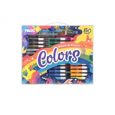 Imagem de Maleta de pintura 150 peças color - Magic Kids