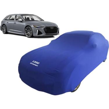 Imagem de Capa De Tecido Para Cobrir Carro Audi Rs6 - Mz, Azul